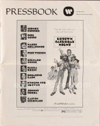 5s421 UPTOWN SATURDAY NIGHT pressbook '74 Sidney Poitier, Bill Cosby & Harry Belafonte!