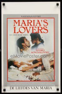 5t731 MARIA'S LOVERS Belgian '84 sexy images of Nastassja Kinski & John Savage!