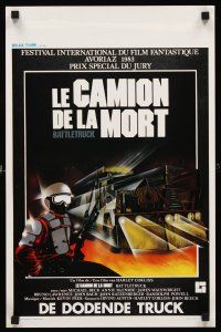 5t789 WARLORDS OF THE 21ST CENTURY Belgian '83 Michael Beck is a new kind of hero after World War 3