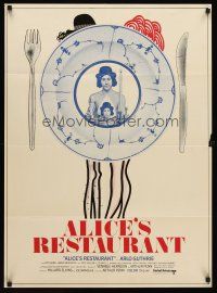 5t465 ALICE'S RESTAURANT Danish '70 Arlo Guthrie, directed by Arthur Penn, different!