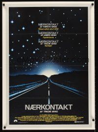 5t484 CLOSE ENCOUNTERS OF THE THIRD KIND Danish '77 Steven Spielberg sci-fi classic!