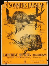5t594 SUMMERTIME Danish '55 Katharine Hepburn went to Venice a tourist & came home a woman!