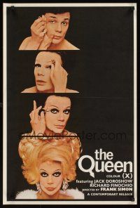 5t033 QUEEN English double crown '68 cross dressing Jack Doroshow transforming from man to woman!