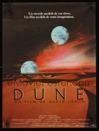 5t331 DUNE French 15x21 '84 David Lynch sci-fi epic, best image of two moons over desert!