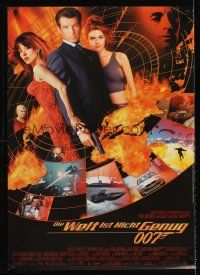5t157 WORLD IS NOT ENOUGH black style German '99 Brosnan as James Bond, Richards, Sophie Marceau!