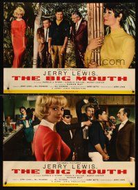 5t264 BIG MOUTH 10 Ital/Eng photobustas '67 screwball Jerry Lewis in wacky situations!