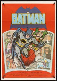 5t196 BATMAN Spanish '79 DC Comics, great art of Adam West & Burt Ward w/villains!