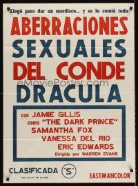 5t201 DRACULA EXOTICA Spanish '80 sexy vampire Samantha Fox, bloodsucker erotica!
