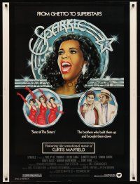 5w388 SPARKLE 30x40 '76 Irene Cara & Lonette McKee go from ghetto to superstars!