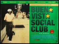 5w150 BUENA VISTA SOCIAL CLUB British quad '99 Wim Wenders, Cuban folk music, Ry Cooder!