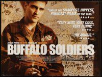 5w151 BUFFALO SOLDIERS DS British quad '01 cool image of Joaquin Phoenix & graffiti!