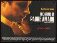 5w165 CRIME OF PADRE AMARO British quad '02 Carlos Carrera's El Crimen del padre Amaro!