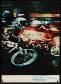 5w068 ON ANY SUNDAY Japanese 29x41 '72 Bruce Brown classic, Steve McQueen, motorcycle racing!