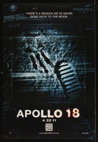 5x414 APOLLO 18 teaser DS 1sh '11 Gonzalo Lopen-Gallego, there's a reason we never went back!