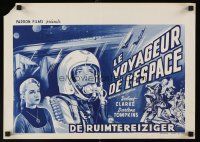 5x275 BEYOND THE TIME BARRIER Belgian '60 cool completely different sci-fi artwork!