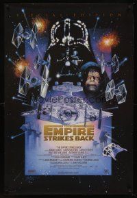 5x446 EMPIRE STRIKES BACK style C int'l DS 1sh R97 George Lucas sci-fi classic, cool art by Struzan!