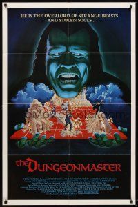 5y295 DUNGEONMASTER 1sh '84 he is the overlord of strange beasts & stolen souls, cool artwork!