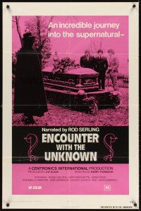 5y306 ENCOUNTER WITH THE UNKNOWN 1sh '73 an incredible journey into the supernatural!