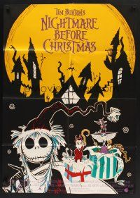 5y041 NIGHTMARE BEFORE CHRISTMAS German '94 Tim Burton, Disney, different horror cartoon art!