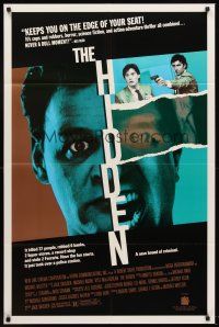 5y397 HIDDEN 1sh '87 Kyle MacLachlan, a new breed of criminal just took over a police station!