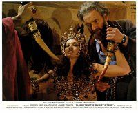 5y092 BLOOD FROM THE MUMMY'S TOMB color English FOH LC '72 AIP, sexy girl about to be sacrificed!