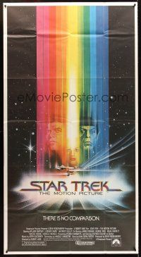 5z102 STAR TREK int'l 3sh '79 cool art of William Shatner & Leonard Nimoy by Bob Peak!