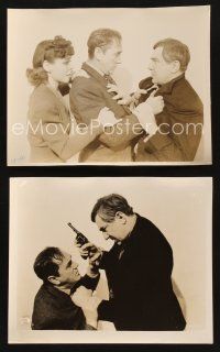 5z518 BLACK FRIDAY 2 8x10 stills '40 Bela Lugosi shown in both, Universal sci-fi horror!