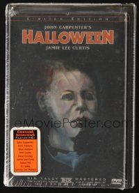 5z132 HALLOWEEN lenticular cover DVD R99 John Carpenter classic, different Michael Myers image!