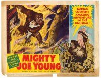 5z301 MIGHTY JOE YOUNG LC #4 '49 first Ray Harryhausen, great art of ape rescuing girl in tree!