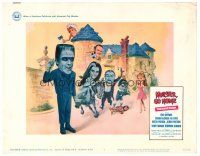 5z311 MUNSTER GO HOME LC #7 '66 best portrait of Fred Gwynn & entire wacky monster family!