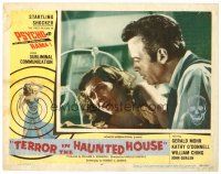 5z312 MY WORLD DIES SCREAMING LC #4 '58 shocker in Psychorama, Terror in the Haunted House!
