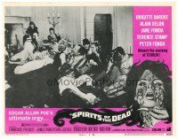 5z338 SPIRITS OF THE DEAD LC #6 '69 Federico Fellini, Edgar Allan Poe's ultimate orgy!