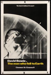 5z025 MAN WHO FELL TO EARTH linen half subway '76 Nicolas Roeg, cool image of David Bowie!