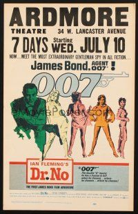 5z046 DR. NO WC '62 Sean Connery is the most extraordinary gentleman spy James Bond 007!