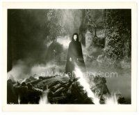 5z572 DRACULA'S DAUGHTER 8x10 still '36 close up of Gloria Holden standing at funeral pyre!