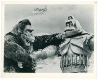 5z607 KING KONG ESCAPES 8x10 still '68 Ishiro Honda, cool c/u fighting MechaKong!