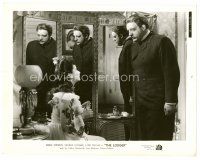 5z609 LODGER 8x10 still '43 c/u of Merle Oberon with Laird Cregar as Jack the Ripper by mirrors!