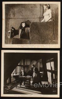 5z500 PHANTOM OF THE OPERA 4 8x10 stills '43 Claude Rains with & without mask, Susanna Foster