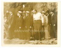5z631 SOS COAST GUARD chapter 11 8x10 still '37 Bela Lugosi leads group of men through cave!