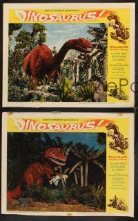 5z407 DINOSAURUS 3 LCs '60 great special effects scenes with really fake looking dinosaurs!
