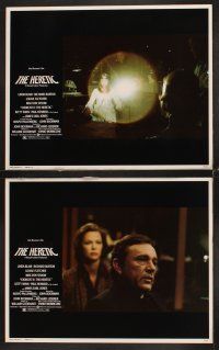 5z375 EXORCIST II: THE HERETIC 8 LCs '77 Linda Blair, Louise Fletcher, Max Von Sydow, John Boorman!