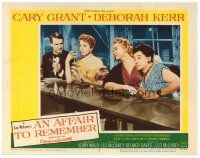 6b465 AFFAIR TO REMEMBER LC #4 '57 Cary Grant & Deborah Kerr drinking at bar with eavesdroppers!