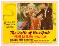 6b490 BELLE OF NEW YORK LC #7 '52 pretty ladies watch Fred Astaire smiling at sexy Vera-Ellen!