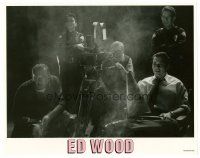 6b575 ED WOOD LC '94 Tim Burton, Johnny Depp as the director by camera previewing his movie!