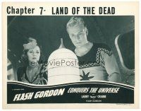 6b598 FLASH GORDON CONQUERS THE UNIVERSE chapter 7 LC R40s c/u of Buster Crabbe & Carol Hughes!
