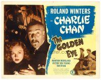 6b158 GOLDEN EYE TC '48 Roland Winters as Charlie Chan, Victor Sen Young, Mantan Moreland, Brent