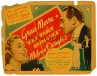 6b202 I'LL TAKE ROMANCE TC '37 Melvyn Douglas & Grace Moore at her gay and gorgeous best!