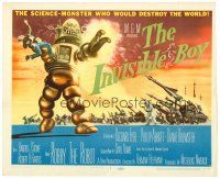6b212 INVISIBLE BOY TC '57 Robby the Robot as the science-monster who would destroy the world!