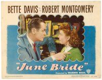 6b696 JUNE BRIDE LC #7 '48 great image of Barbara Bates & Robert Montgomery!