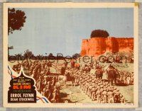 6b700 KIM LC #8 '50 far shot of many Indian soldiers marching on fort, Rudyard Kipling!